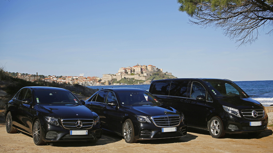 Location de véhicules haut de gamme avec chauffeur en Corse